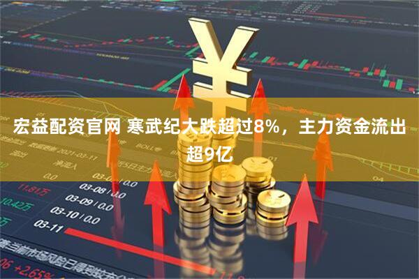 宏益配资官网 寒武纪大跌超过8%，主力资金流出超9亿